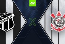 Ceará x Corinthians: assista à transmissão da Jovem Pan ao vivo