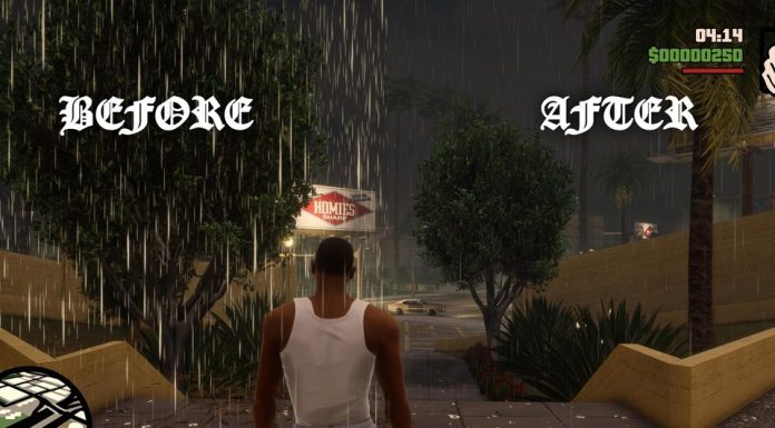 GTA Trilogy: mod conserta terrível efeito de chuva da remasterização