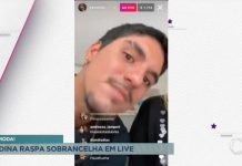 Gabriel Medina raspa sobrancelha e surpreende Yasmin Brunet