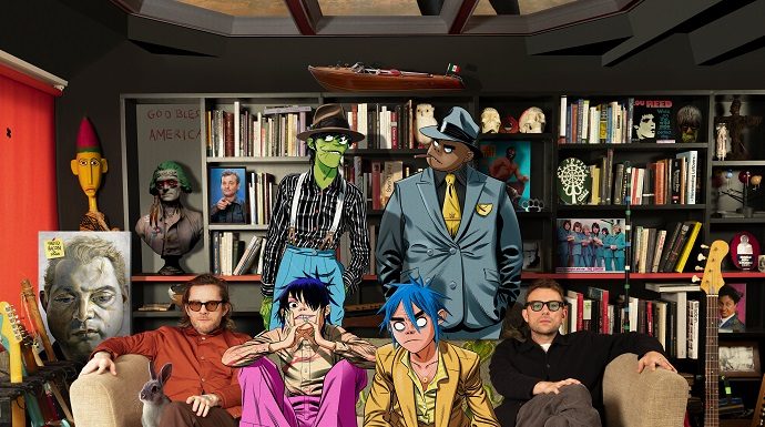 Gorillaz ganhará filme da Netflix, diz Damon Albarn