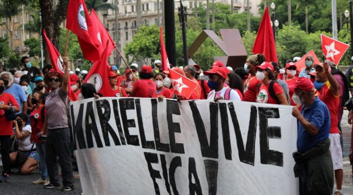 MST ocupa Incra contra despejo de famílias do acampamento Marielle Vive, em Valinhos