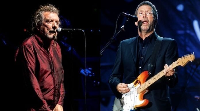 Robert Plant tira sarro de Eric Clapton e suas declarações sobre a vacina da COVID-19