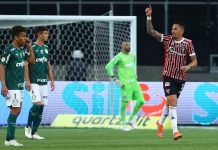 São Paulo bate o time reserva do Palmeiras e respira na luta contra o rebaixamento