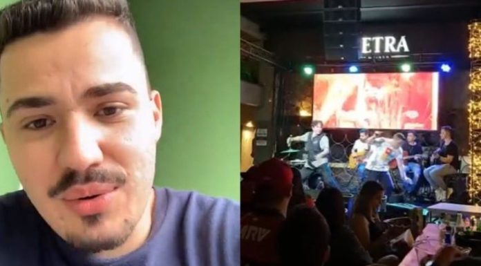 Sertanejo é agredido no palco após piada com a final da Libertadores – Entretenimento