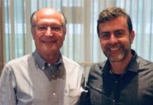 Cotado no PSB para ser vice de Lula, Alckmin se reúne com Marcelo Freixo