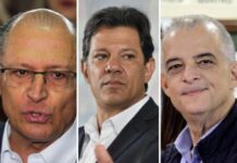 Datafolha: Alckmin, Haddad e França lideram corrida pelo governo de São Paulo