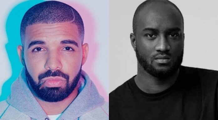 Drake faz tatuagem em homenagem ao falecido estilista Virgil Abloh; veja