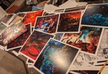 Incrível: artista colombiano recria clássico do Metallica em pinturas a óleo