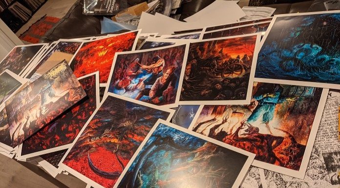 Incrível: artista colombiano recria clássico do Metallica em pinturas a óleo