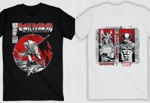 Iron Maiden lança linha de roupas que une Eddie a lendas da Marvel