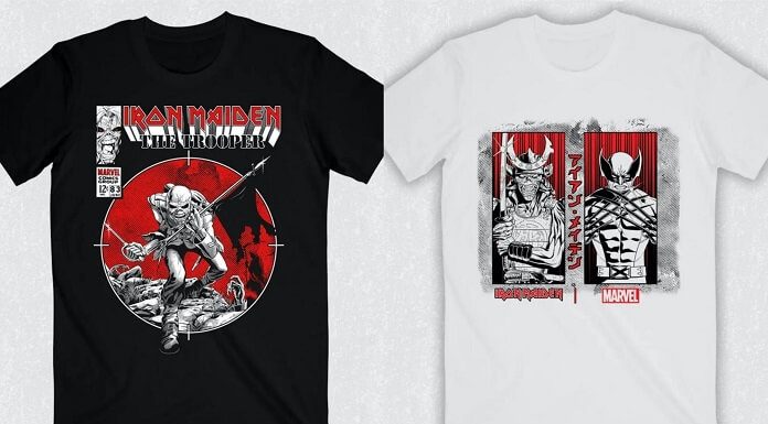 Iron Maiden lança linha de roupas que une Eddie a lendas da Marvel