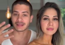 Mayra Cardi anuncia que voltou a morar com Arthur Aguiar: ‘Resolvemos juntar as tralhas’