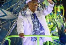 Monarco, o último membro original da velha-guarda da Portela, faleceu aos 88 anos