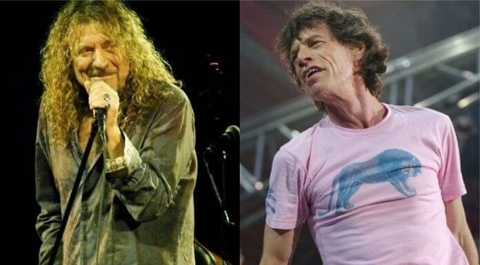 Robert Plant e o show dos Rolling Stones que mudou sua vida para sempre