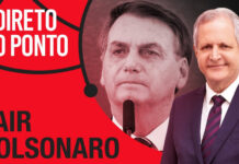 AO VIVO: reveja a entrevista exclusiva do presidente Jair Bolsonaro ao ‘Direto ao Ponto’