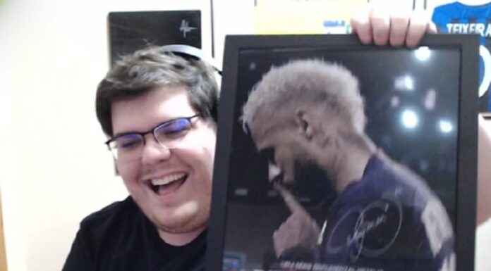 Com presença de Neymar, live de Casimiro chega a 545 mil espectadores e quebra recorde