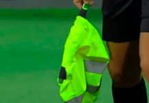 Conmebol suspende auxiliares brasileiros que improvisaram bandeirinha