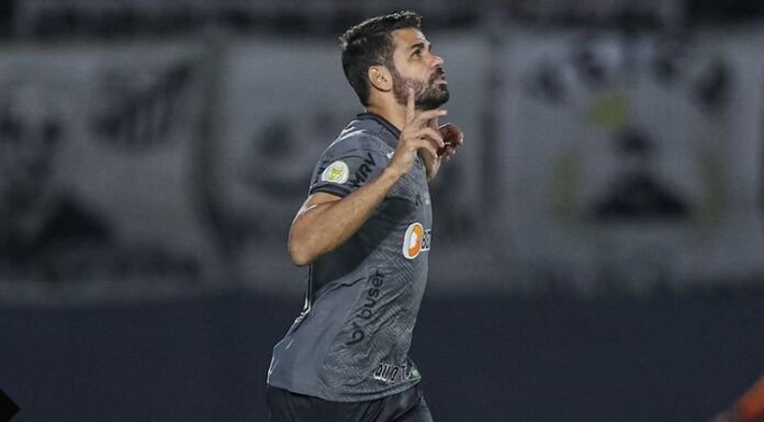 Na mira do Corinthians, Diego Costa se despede do Atlético-MG: ‘Gratidão’