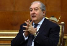 Presidente da Armênia renuncia ao cargo e fala em ‘tempos difíceis para o país’