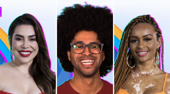 ‘BBB 22’: Naiara Azevedo, Luciano e Nathália estão no primeiro paredão